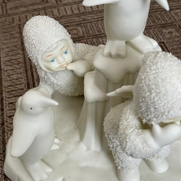 Vintage Dept 56 Snowbabies "You can't find me" # 68187 - Picture 6 of 9